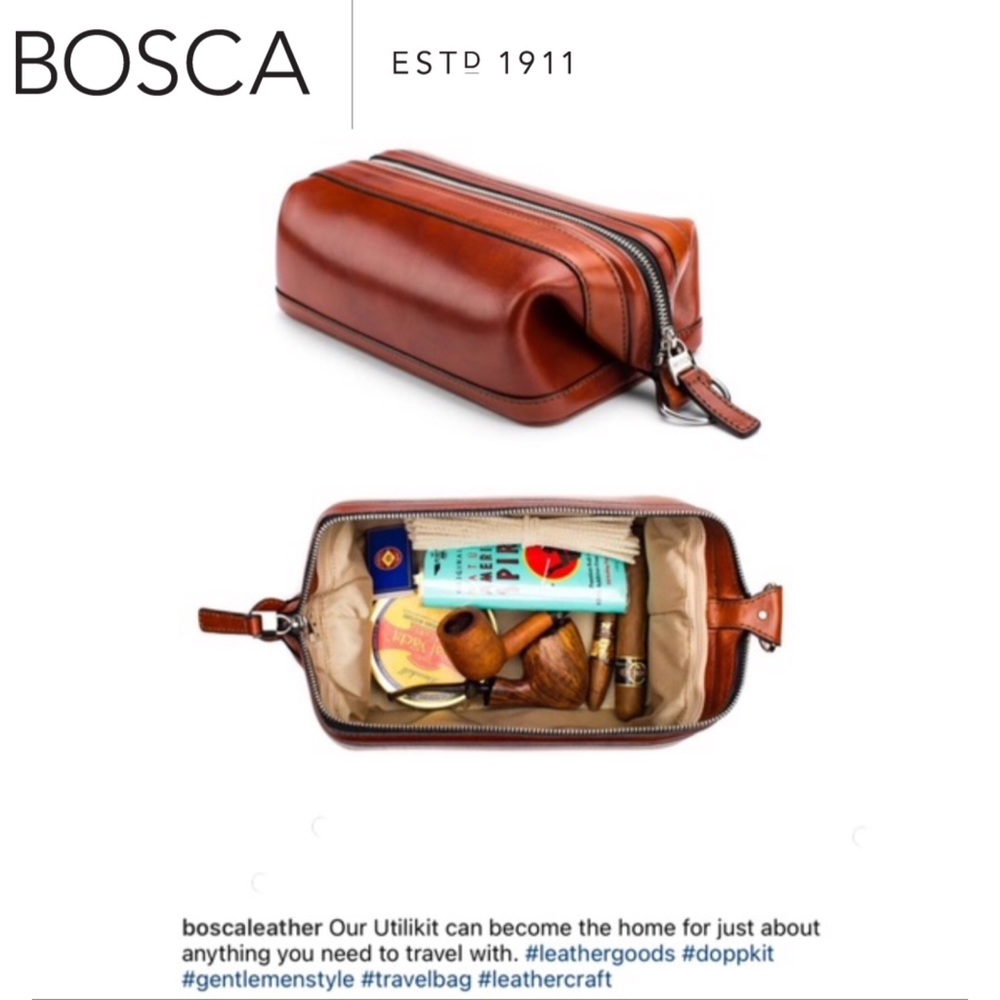 Bosca Utili-Kit in Cognac
